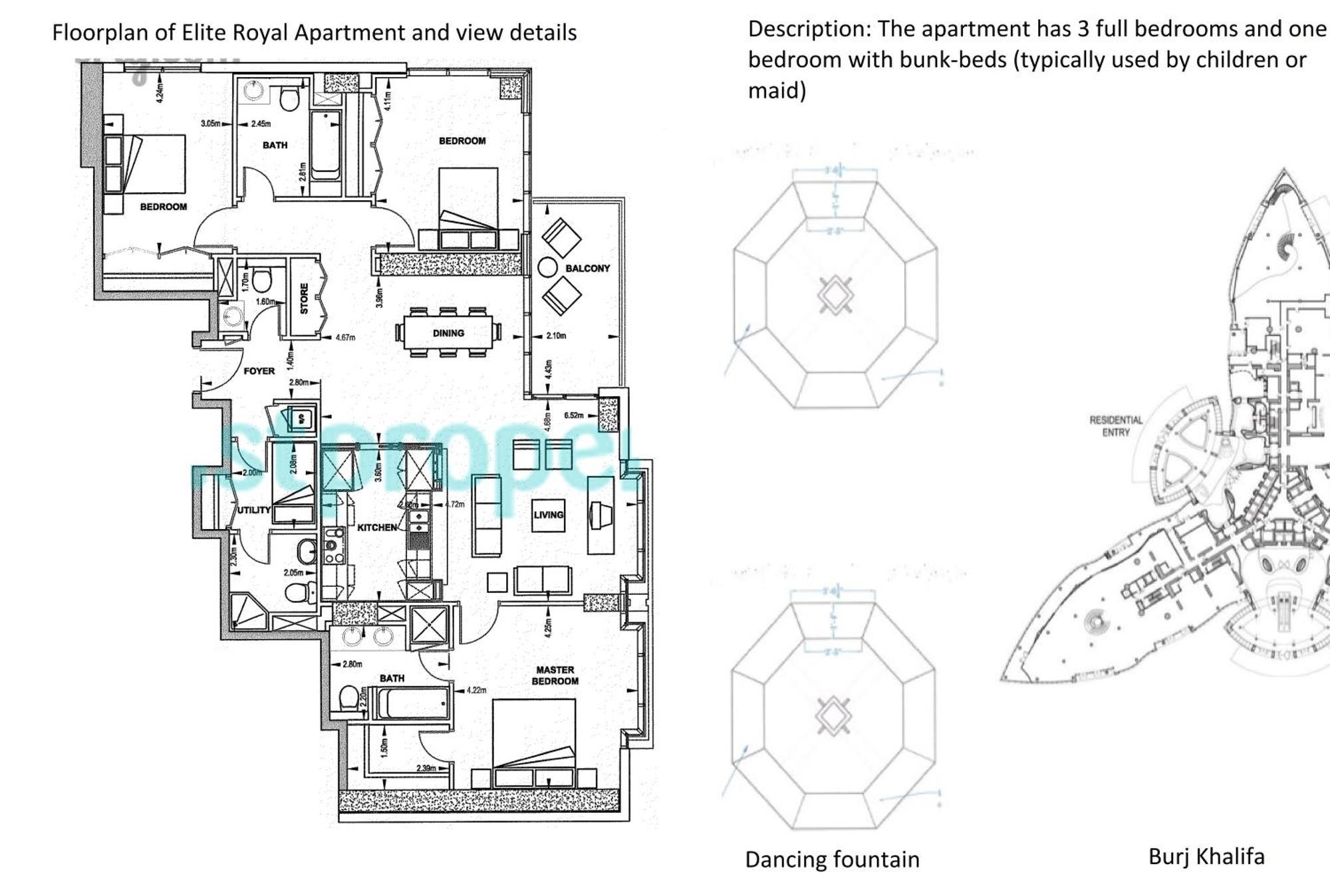 Elite Royal Apartment - Burj Residences Tower 5 Dubaj Zewnętrze zdjęcie